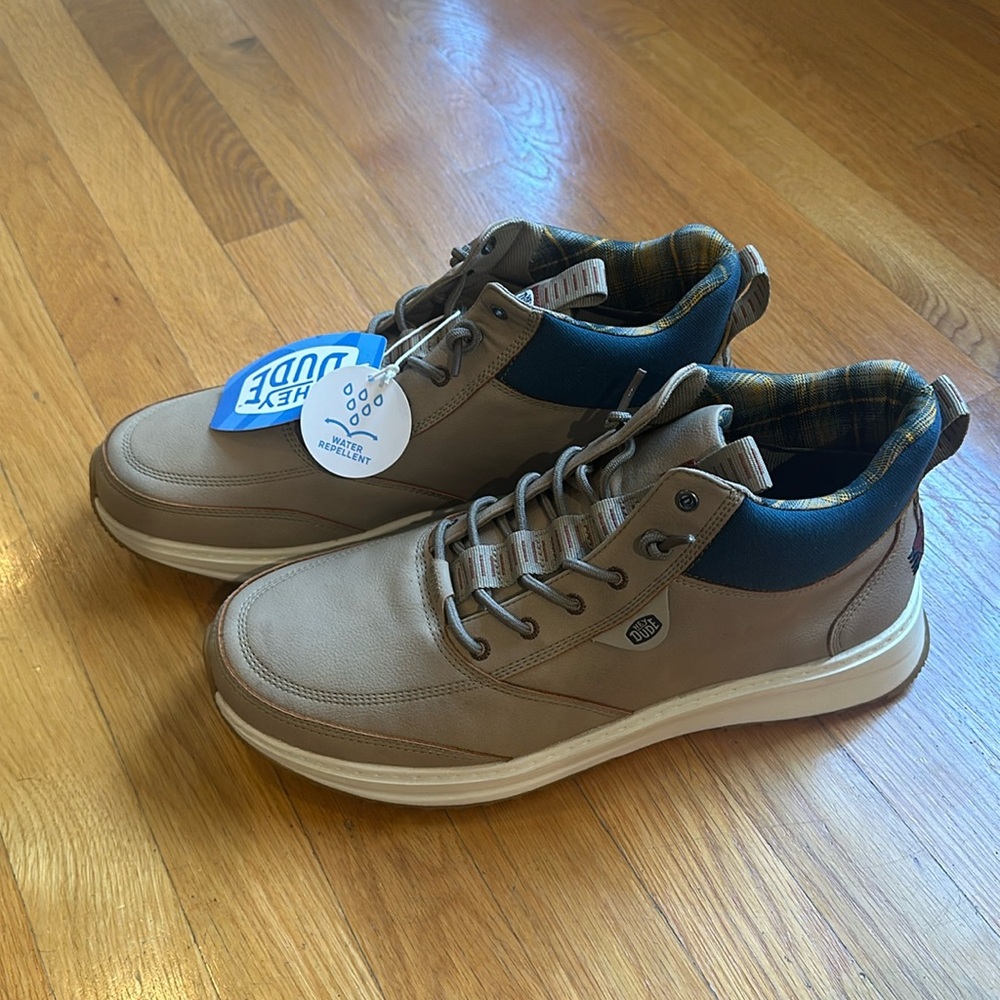 Hey dude - Tahoe classic - taupe grey size 13 NWT
